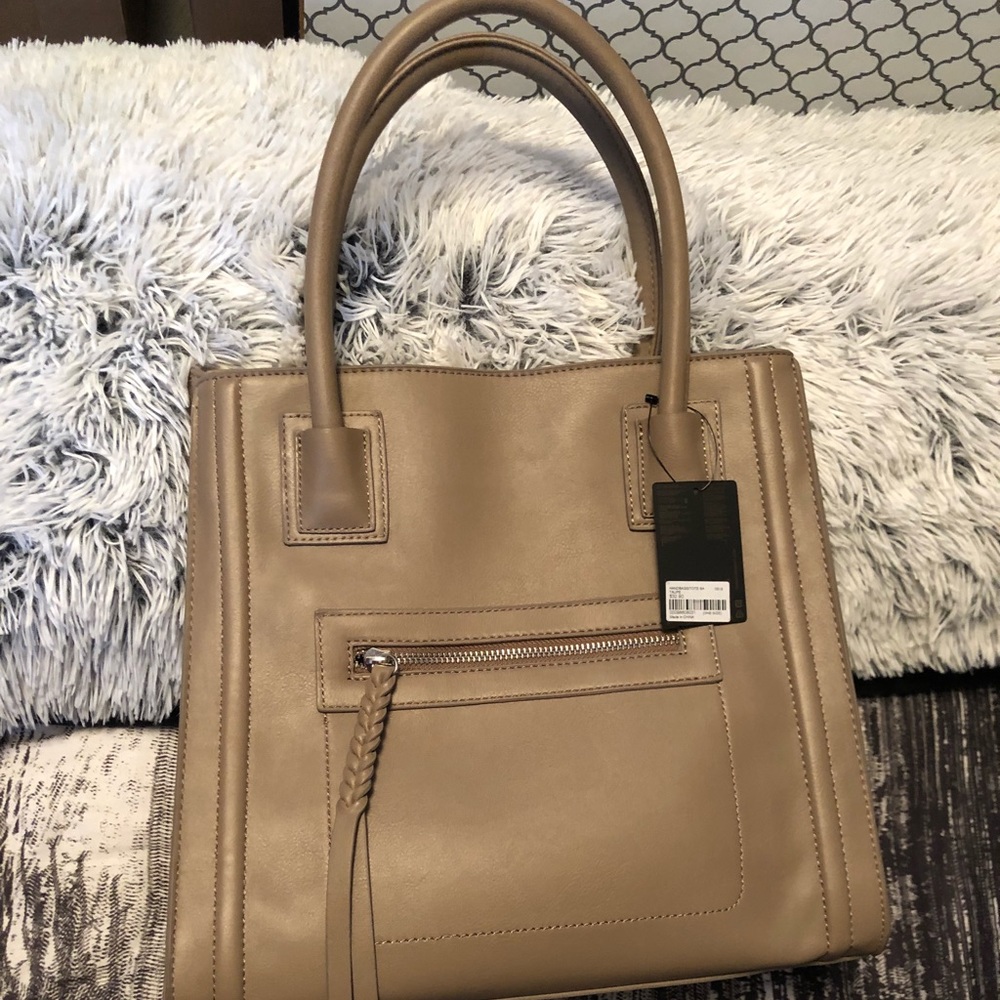 NWT! Forever 21 Taupe purse